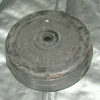 Wheel - 6 inch Solid Rubber